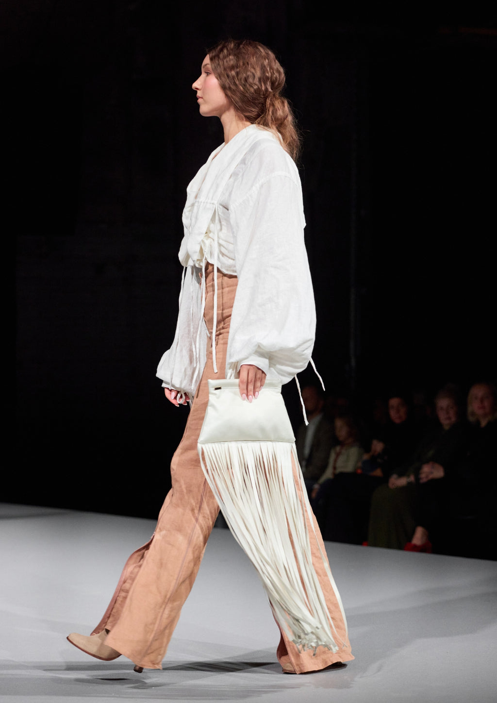 MOVA Longline Fringe Clutch