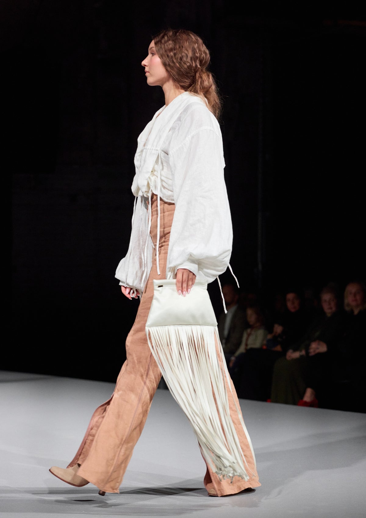 MOVA Longline Fringe Clutch