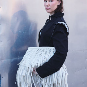 MOVA Fringed Clutch L