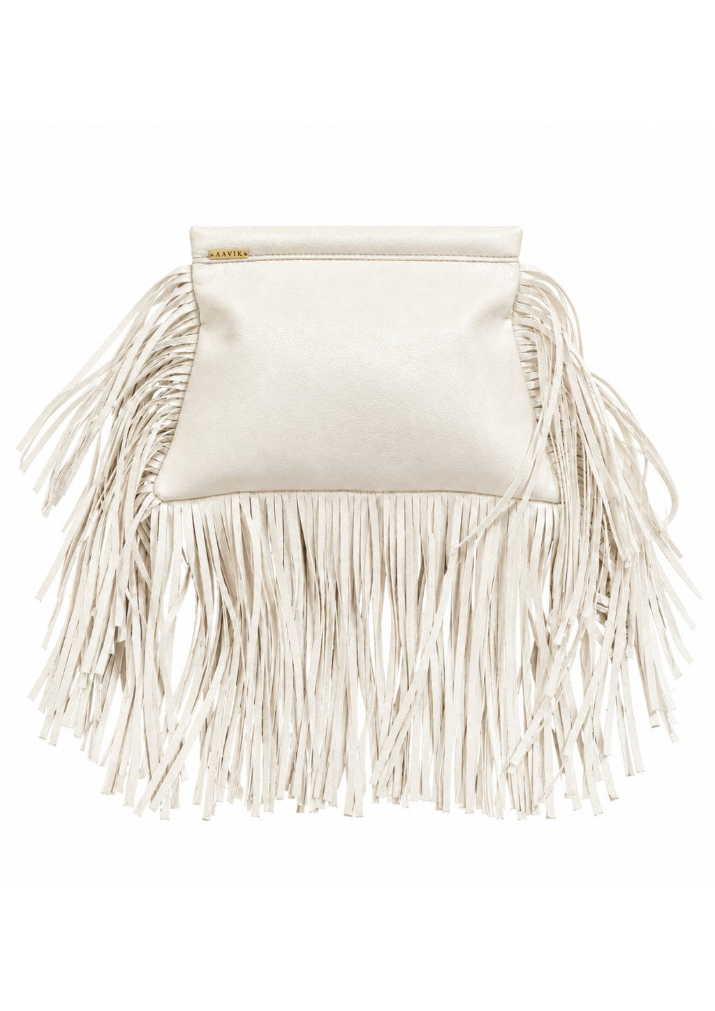 MOVA Framed Fringe Clutch