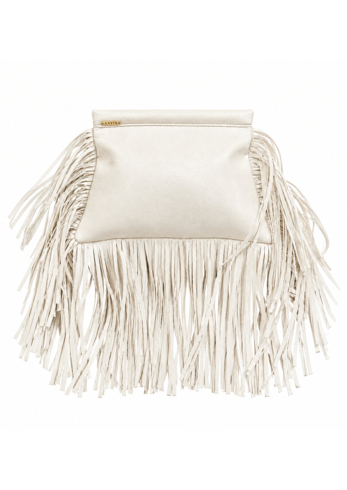 MOVA Framed Fringe Clutch