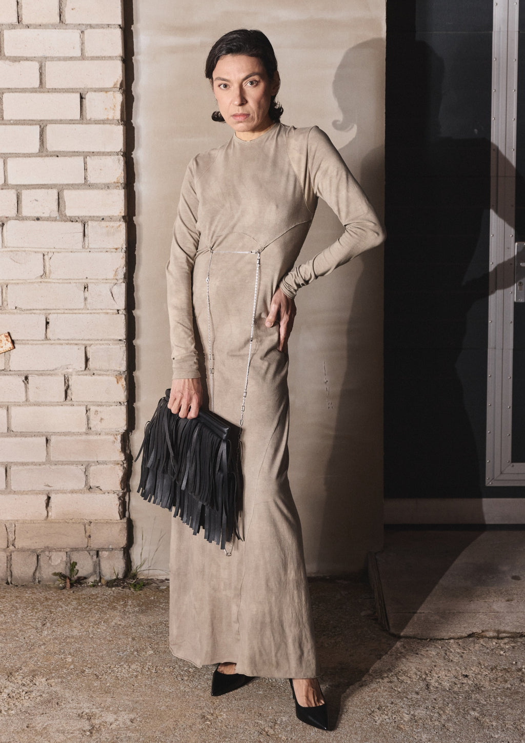 MOVA Fringed Clutch S