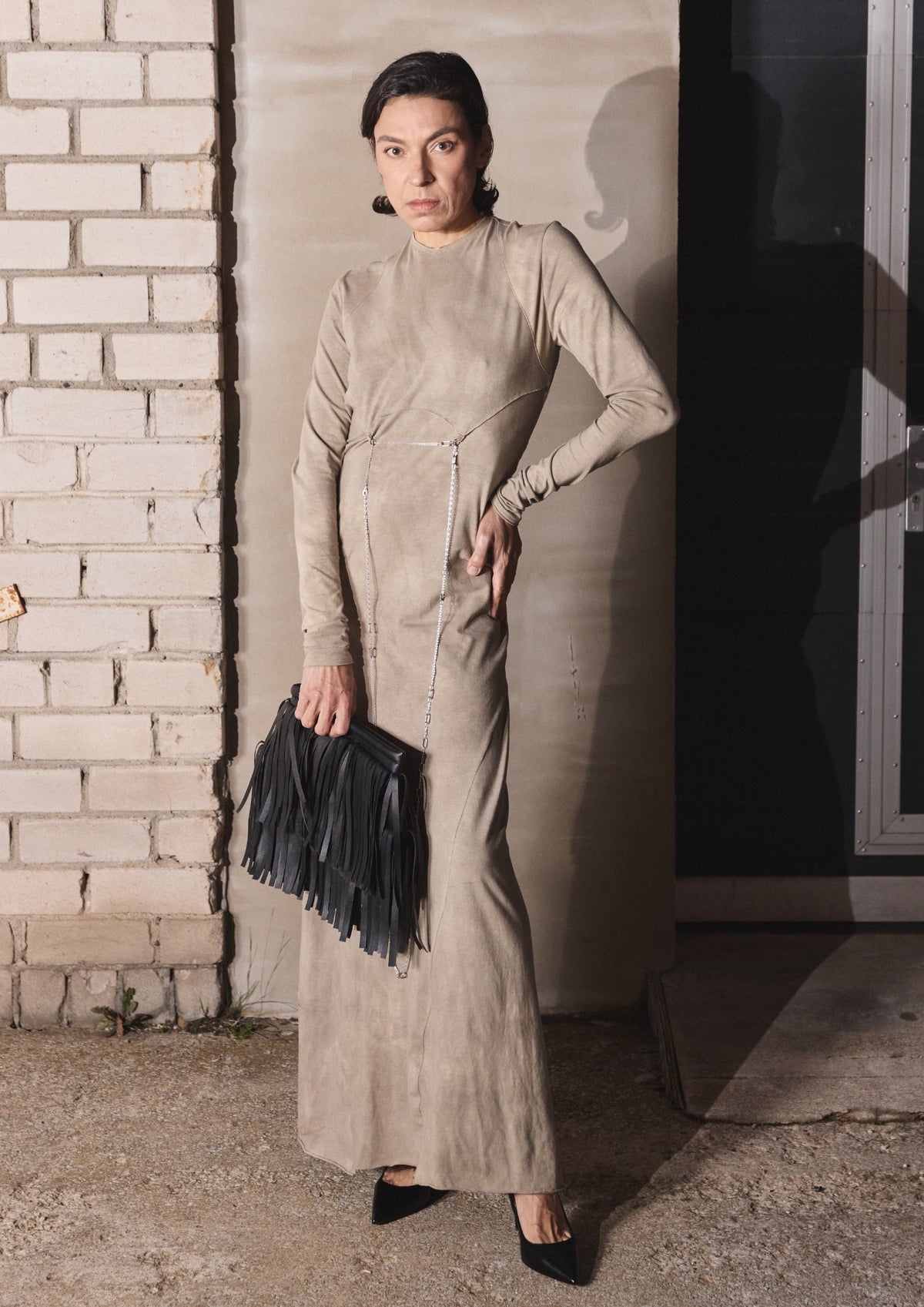 MOVA Fringed Clutch S