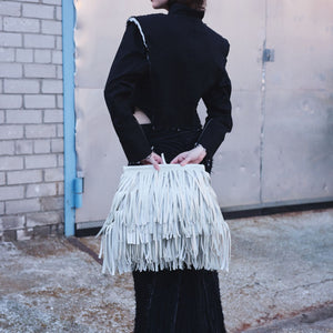 MOVA Fringed Clutch L