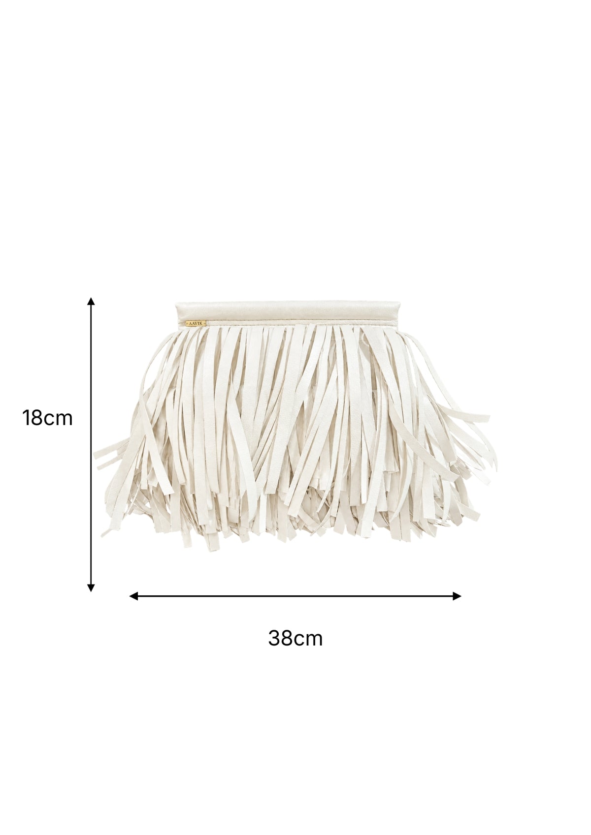 MOVA Fringed Clutch S