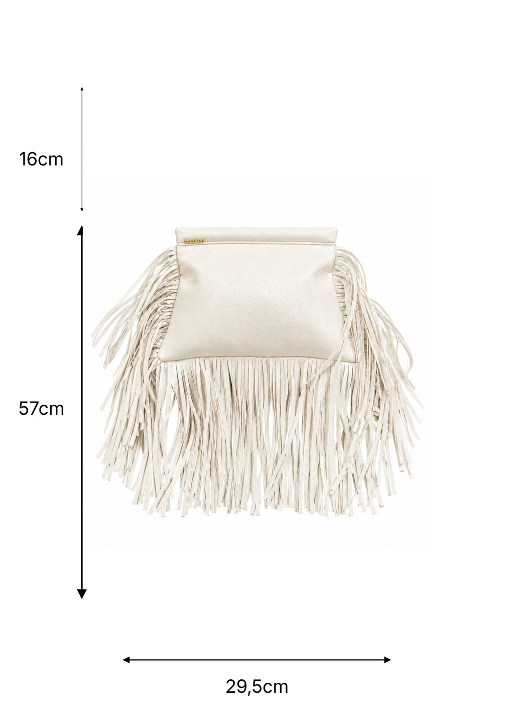 MOVA Framed Fringe Clutch