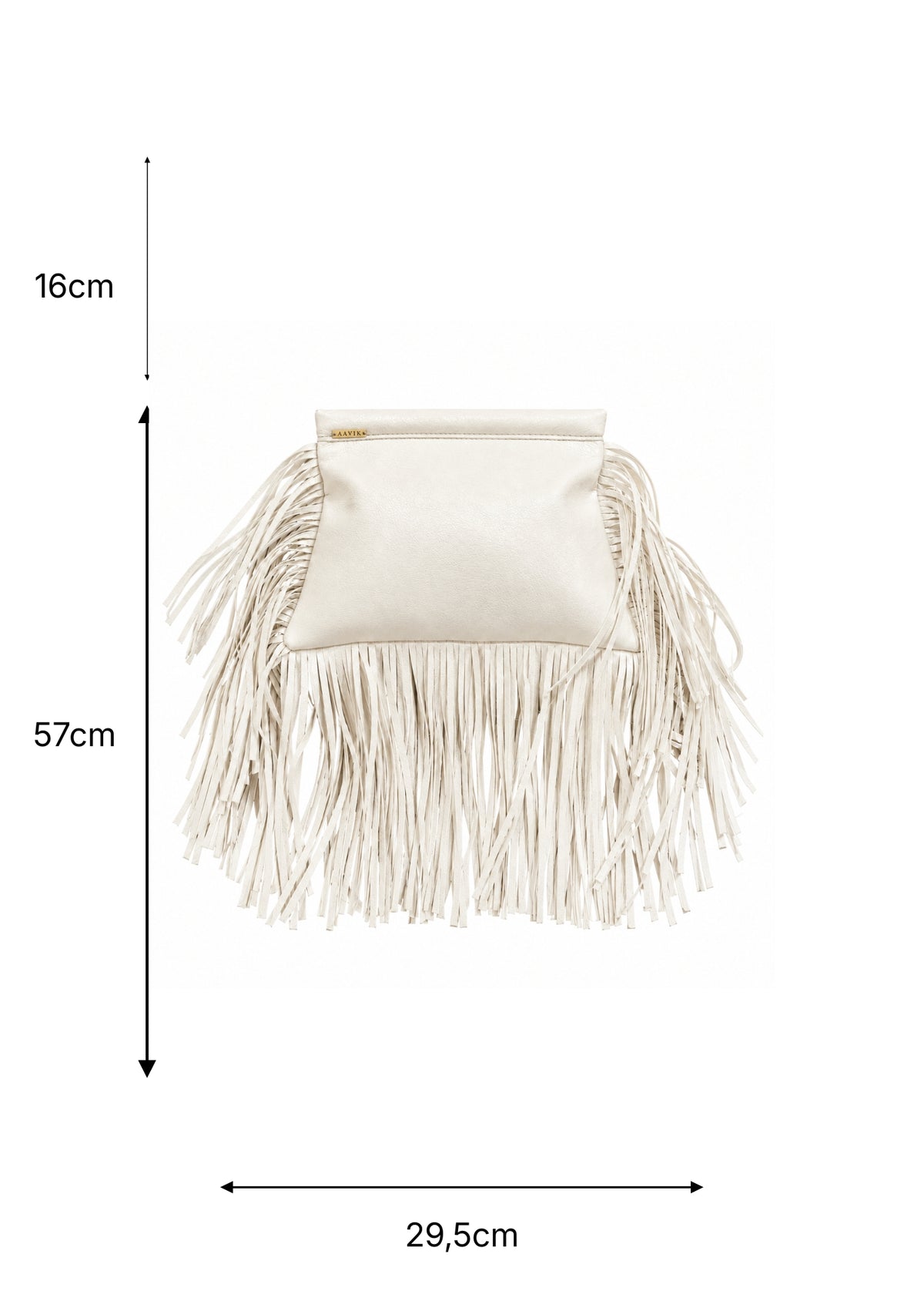 MOVA Framed Fringe Clutch