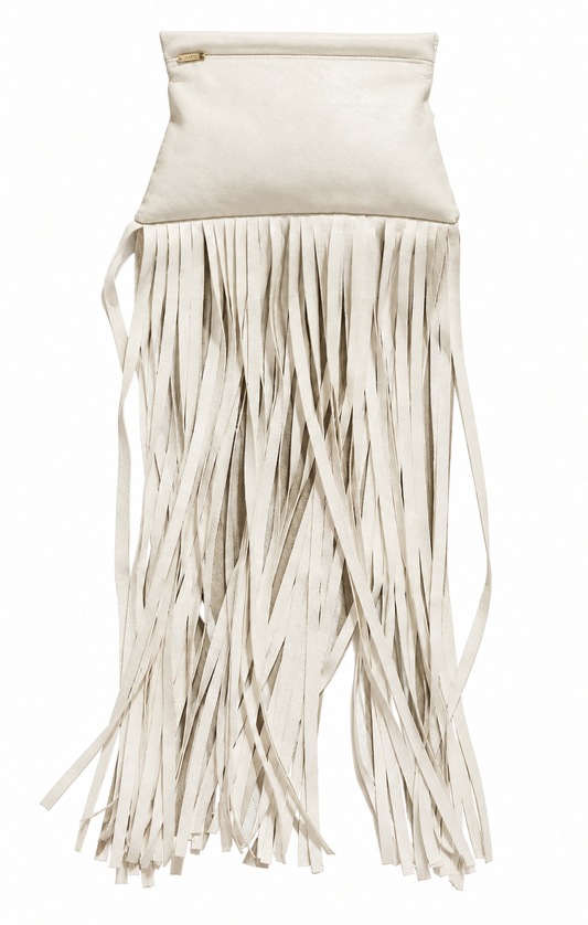 MOVA Longline Fringe Clutch