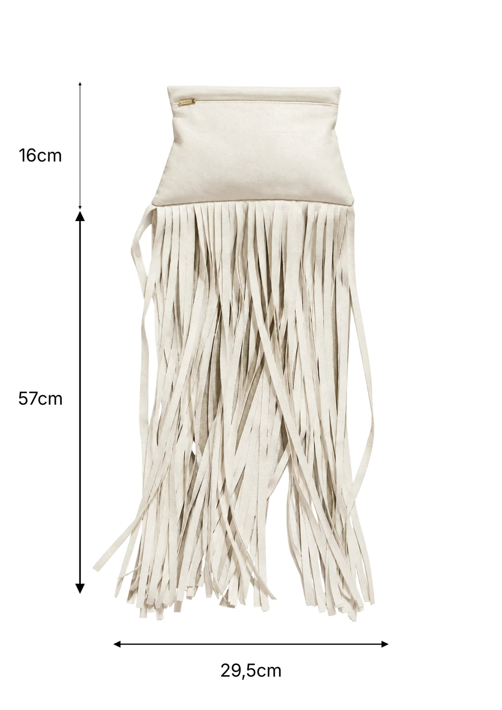 MOVA Longline Fringe Clutch